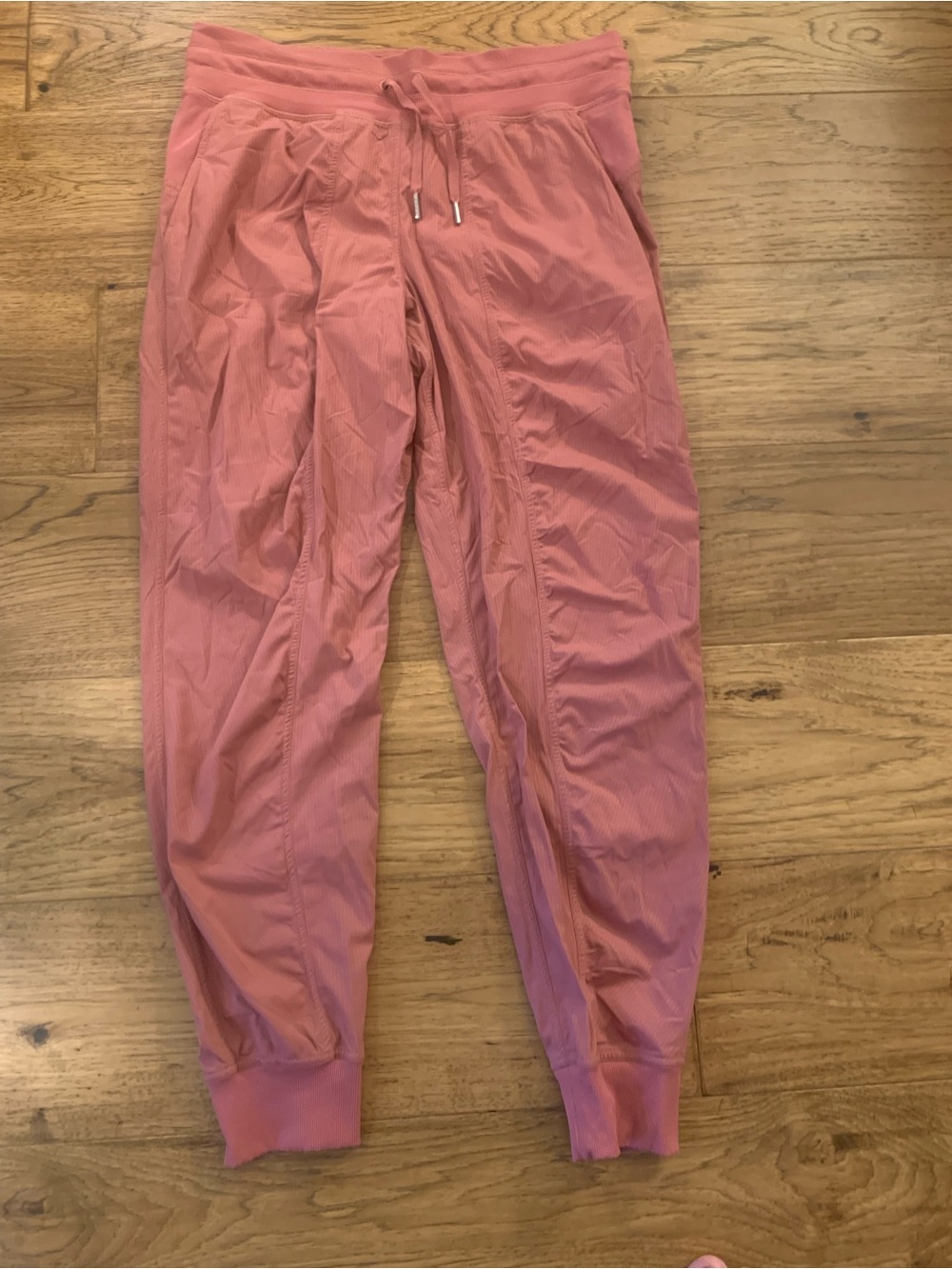 Women’s Pink Drawstring Jogger Pants